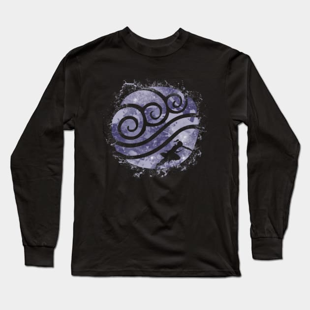 Water Nation Long Sleeve T-Shirt by Arinesart